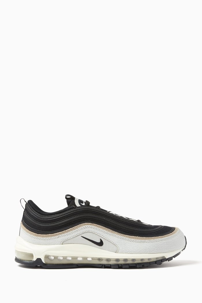 

Air Max 97 SE Sneakers in Soft Suede & Leather, Multicolour