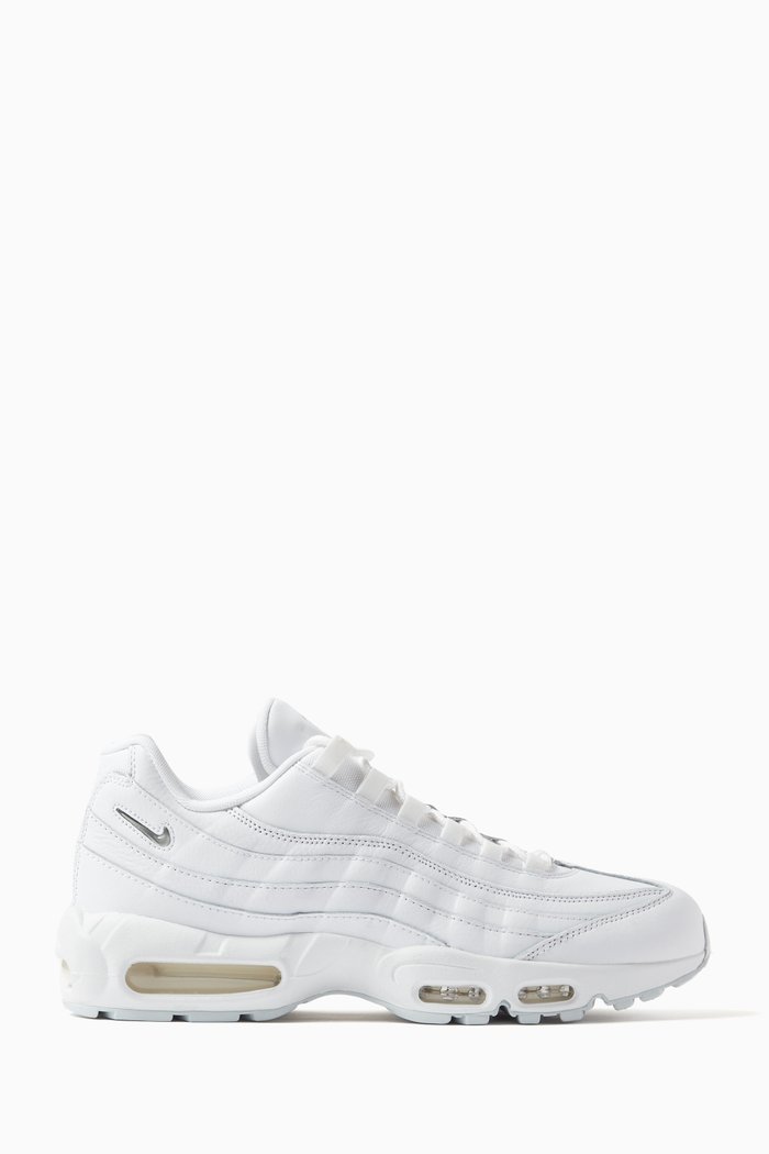 

Air Max 95 Sneakers in Mesh & Leather, Multicolour
