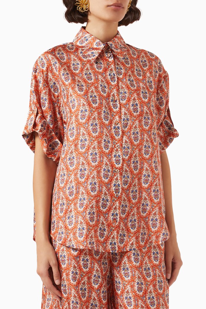 

Devi Cuffed Shirt, Multicolour