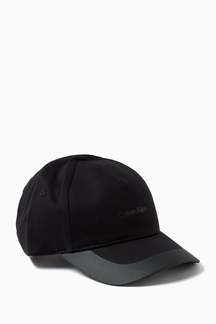 

Baseball Cap in Technical Blend, Black