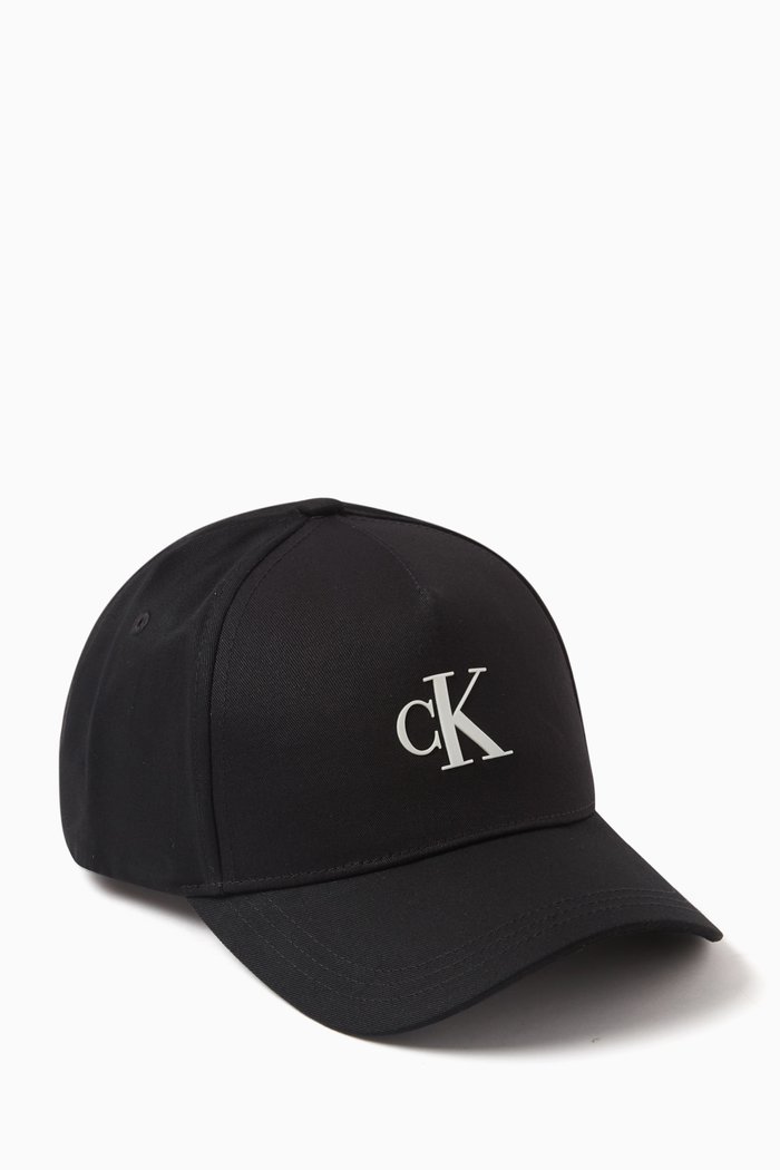 

Archive Logo Cap in Gabardine, Black
