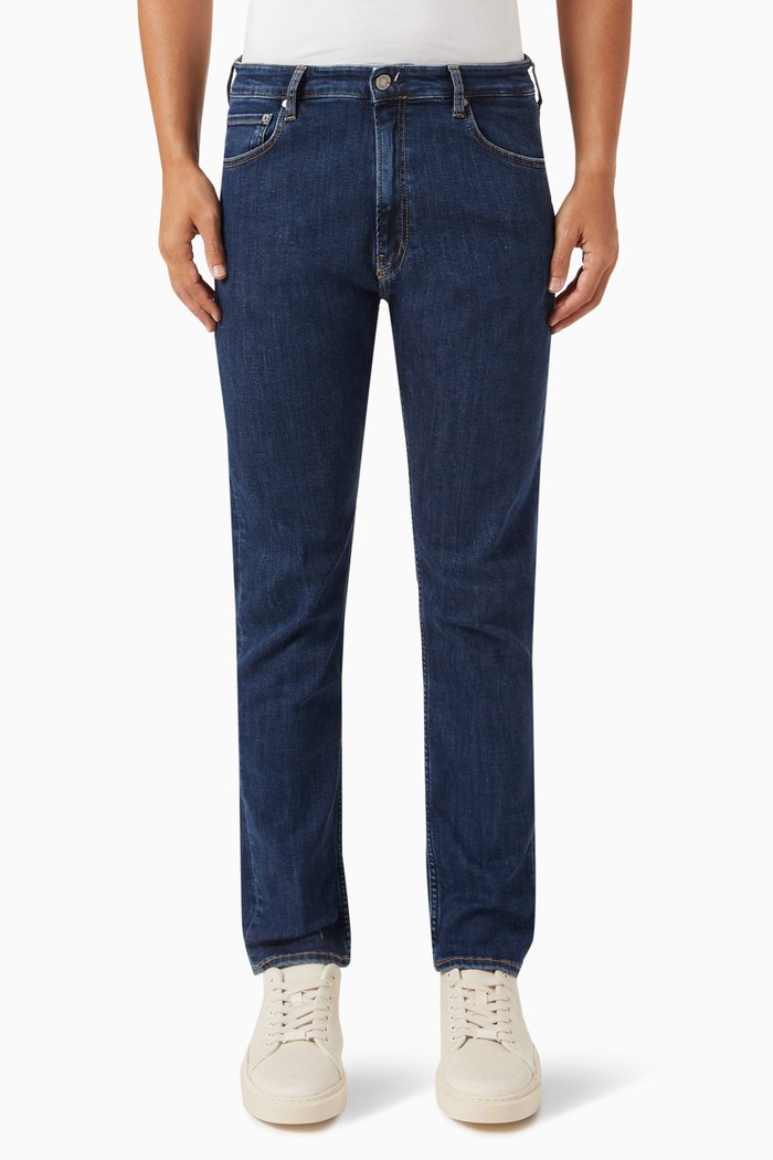 

Tapered Jeans in Denim, Blue