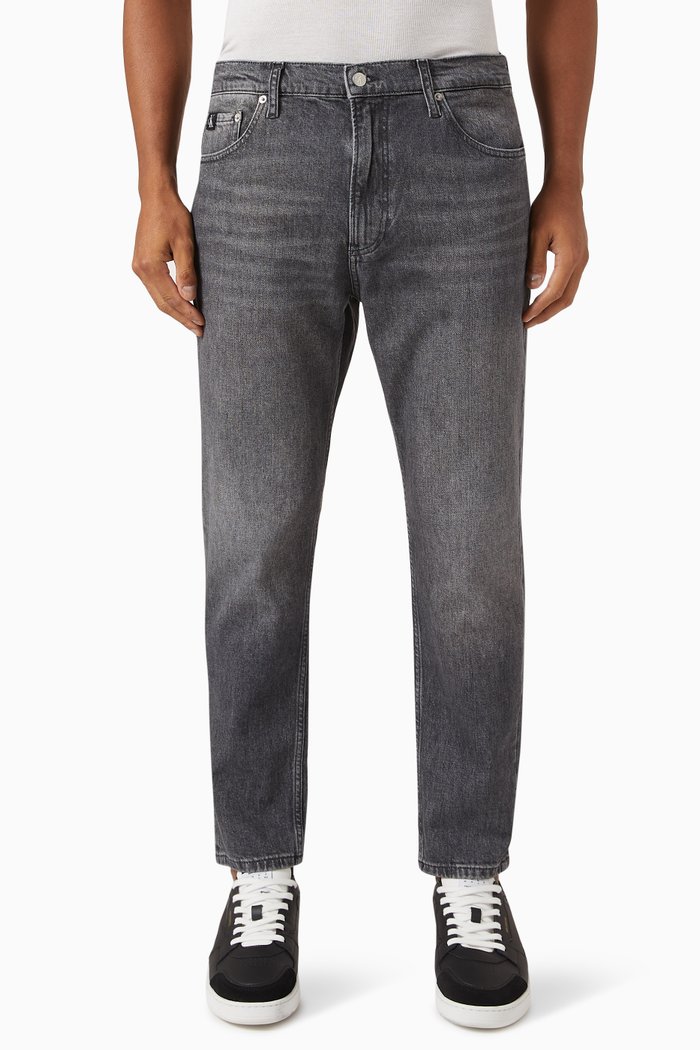 

Dad Jeans in Denim, Grey