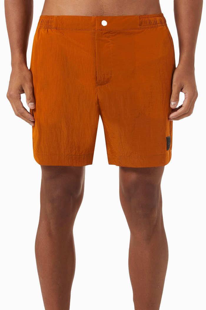Swim Shorts in Nylon, Brown