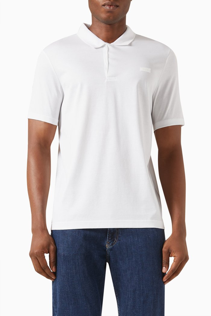 

Polo Shirt in Cotton-jersey, White