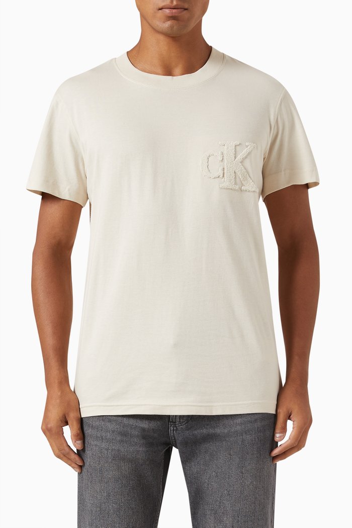 

Logo T-shirt in Cotton, Neutral