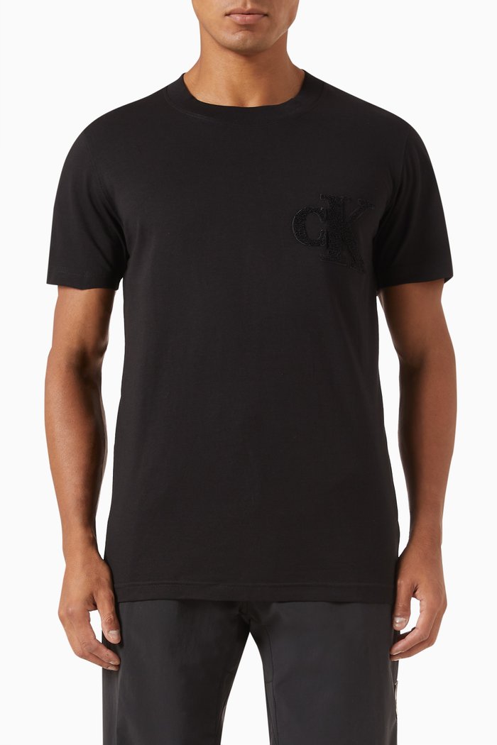 

Logo T-shirt in Cotton, Black