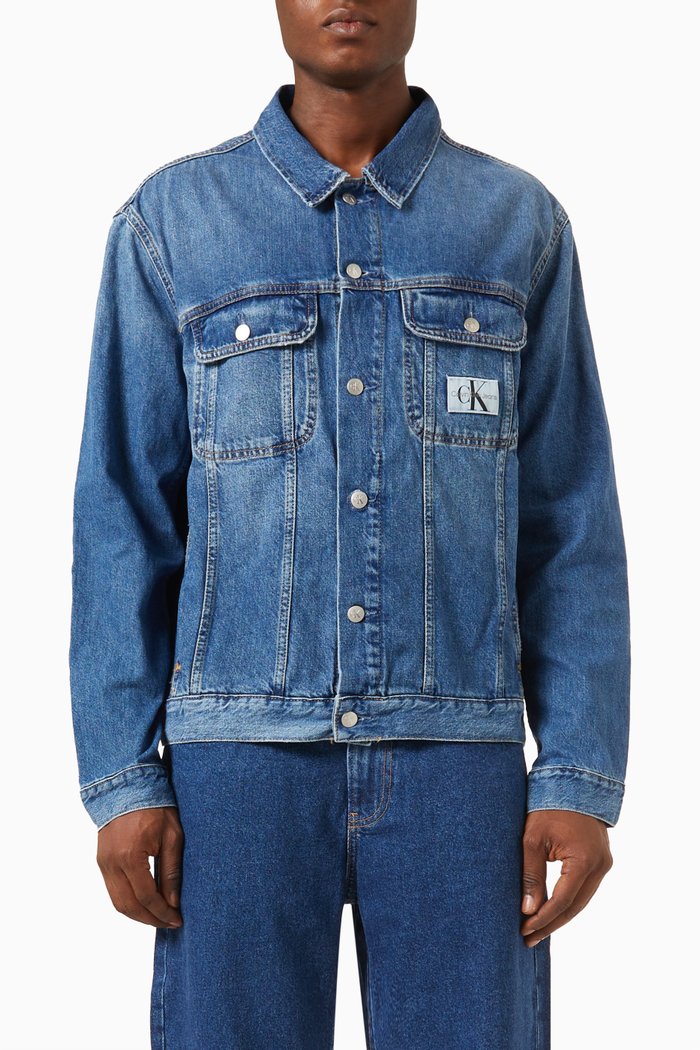 

90's Jacket in Denim, Blue