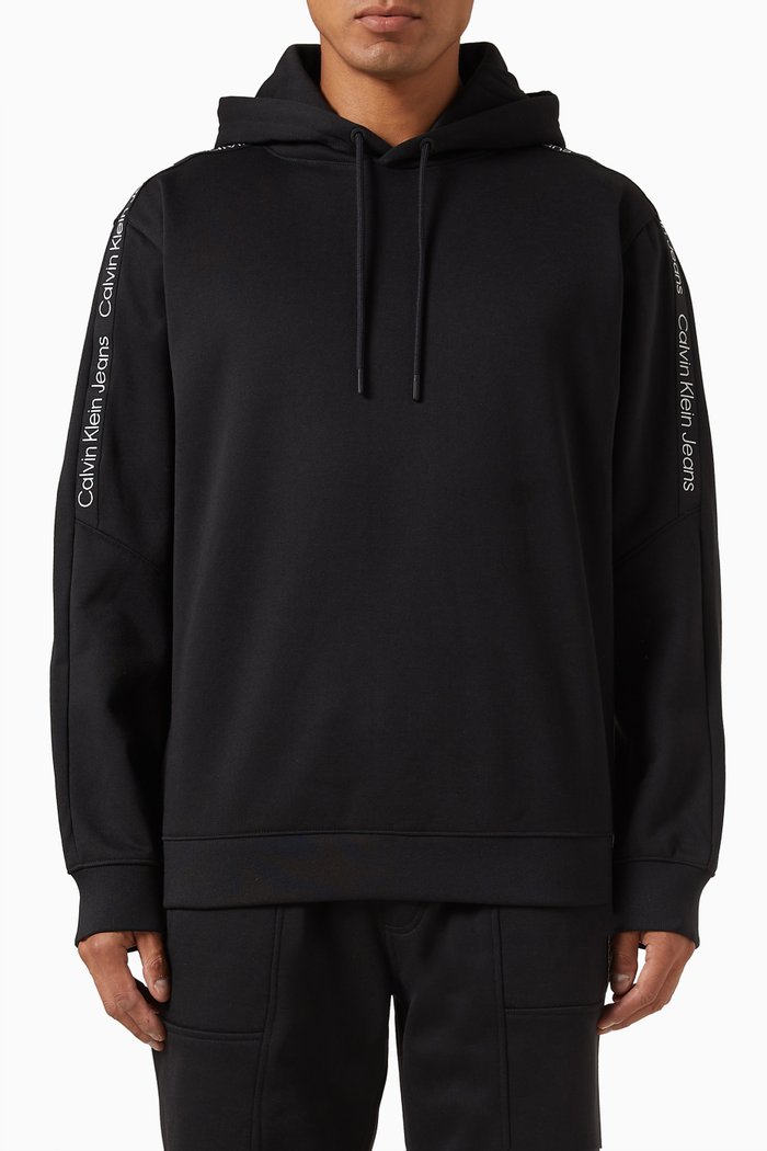 

Logo Hoodie in Nylon, Black