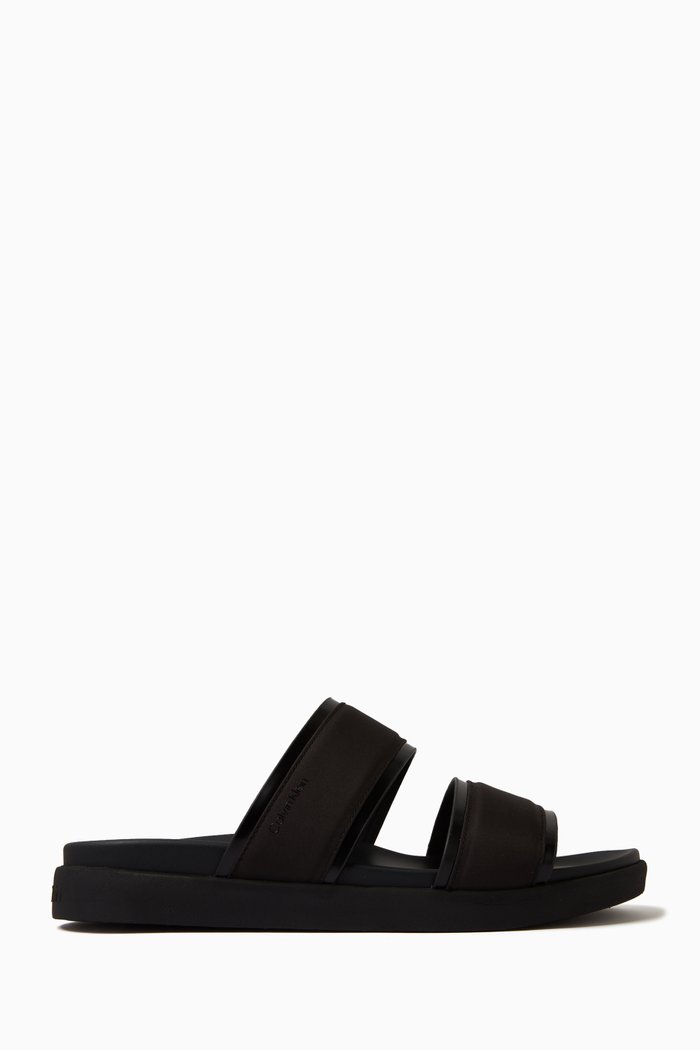 

Double Strap Sandals, Black