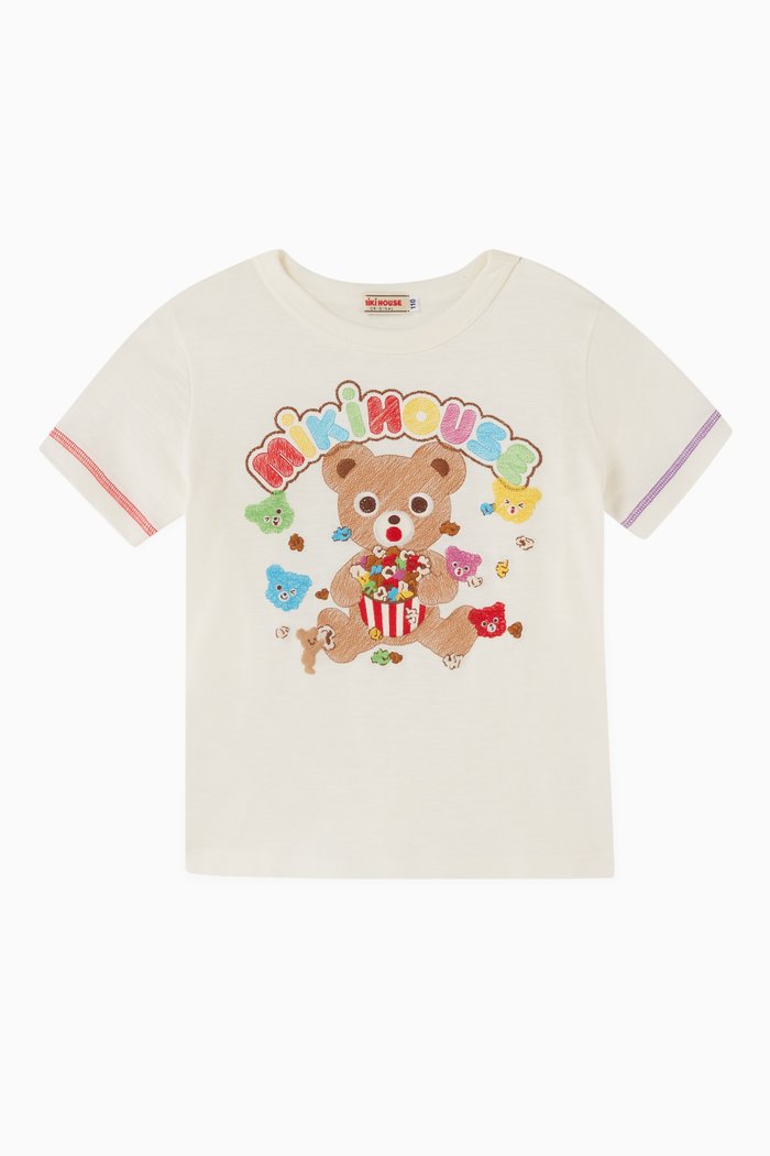 

Pucci Bear T-shirt in Cotton, White