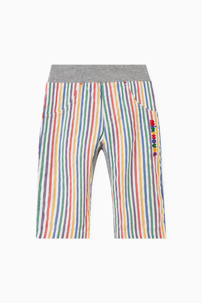 

Striped Trousers in Cotton, Multicolour