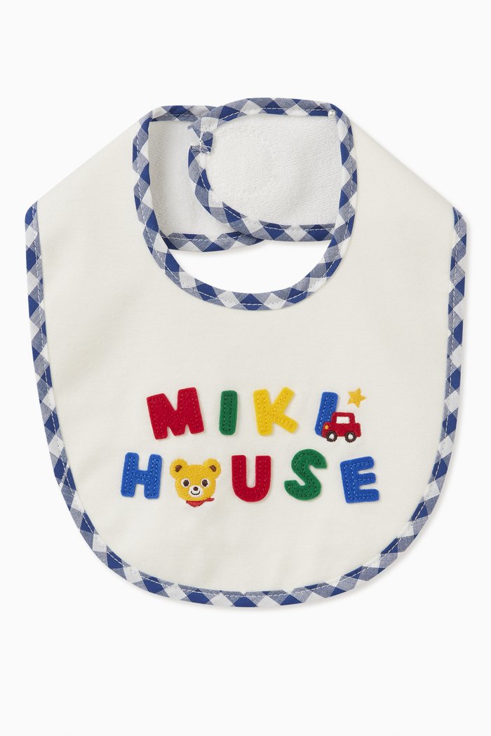

Logo Bib in Cotton, Multicolour