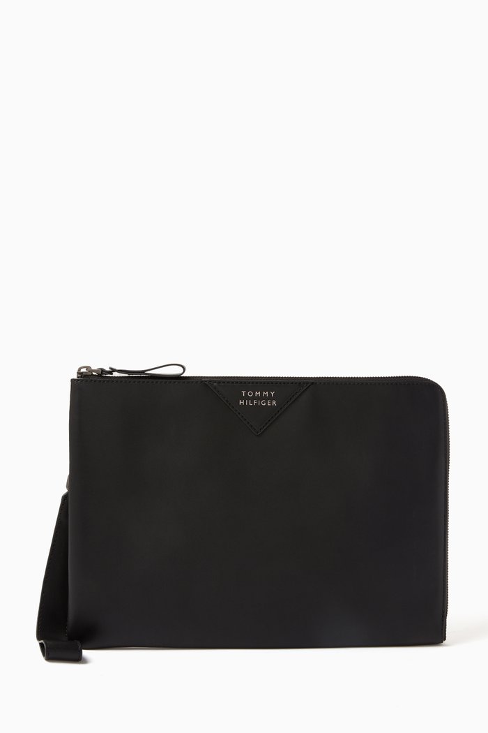 

Document Portfolio in Premium Leather, Black