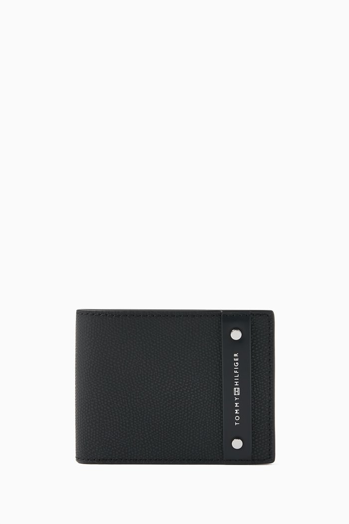 

TH Business Wallet in Leather, Black