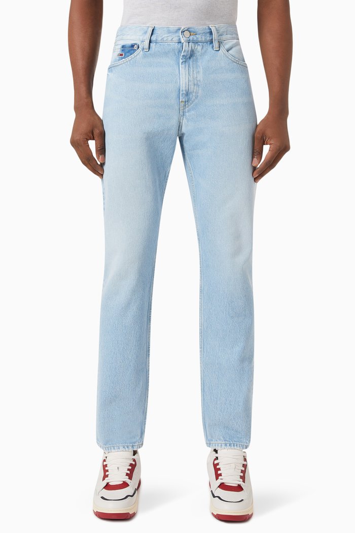 

Relaxed Fit Jeans in Denim, Blue