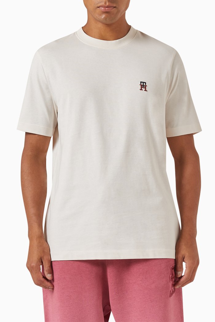 

Logo T-shirt in Cotton Jersey, Neutral