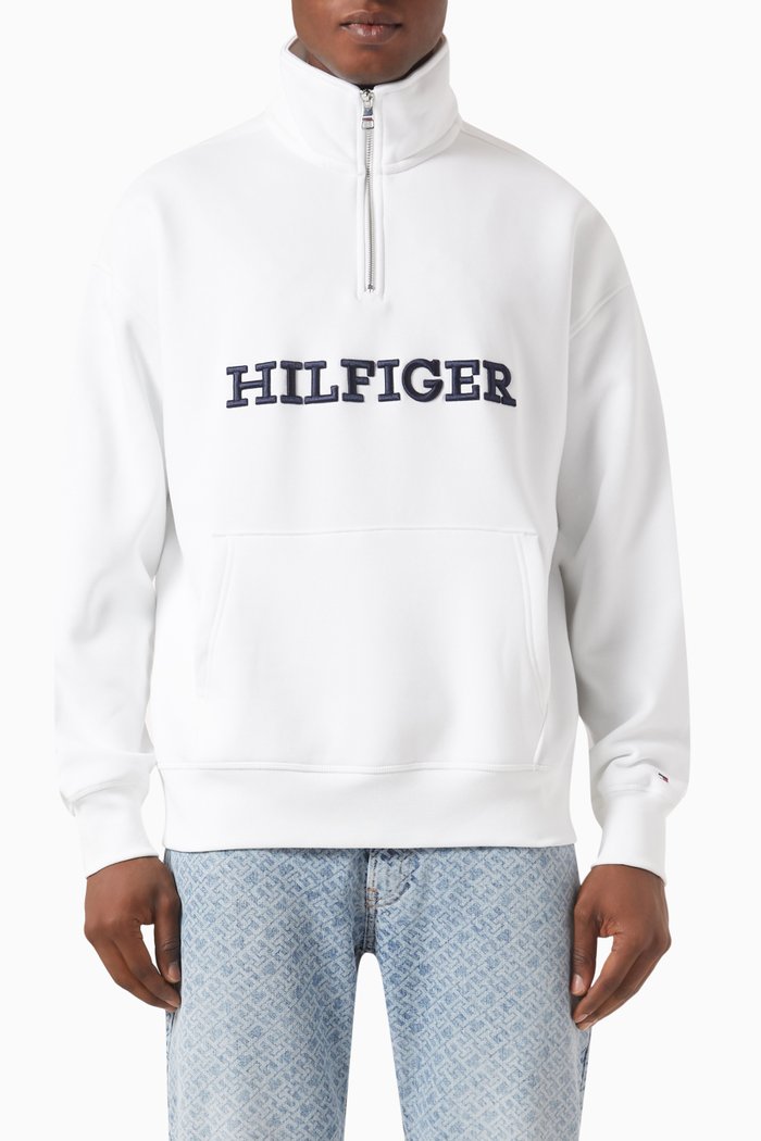 

Logo Sweatshirt in Cotton, Neutral