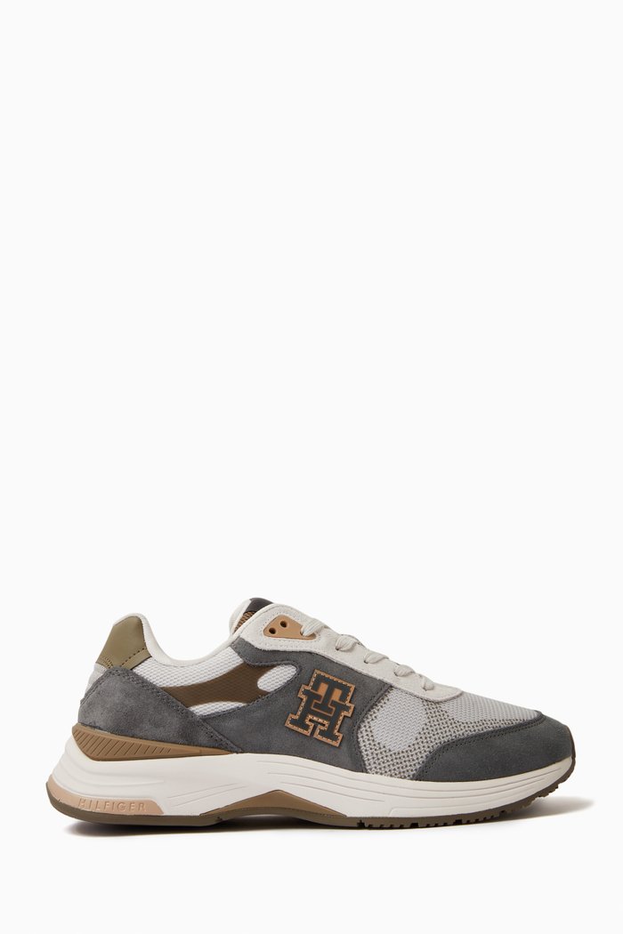

Modern Prep Sneakers II in Leather, Multicolour