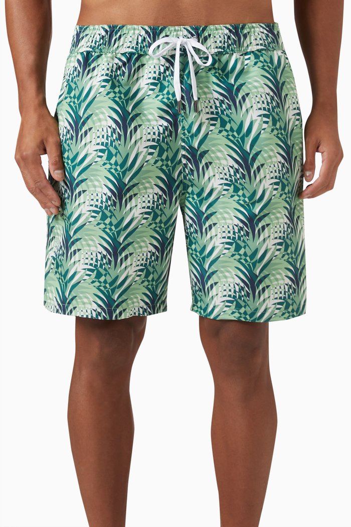 

Charles 7 Swim Shorts in Nylon, Multicolour