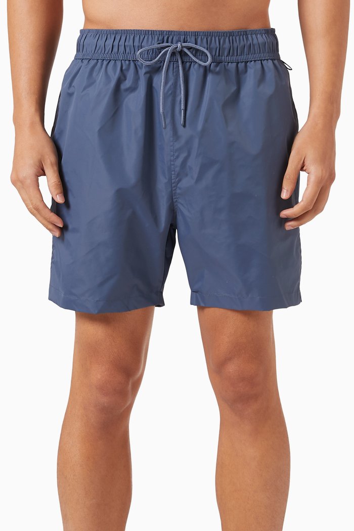 

5 Volley Swim Shorts in Nylon, Blue