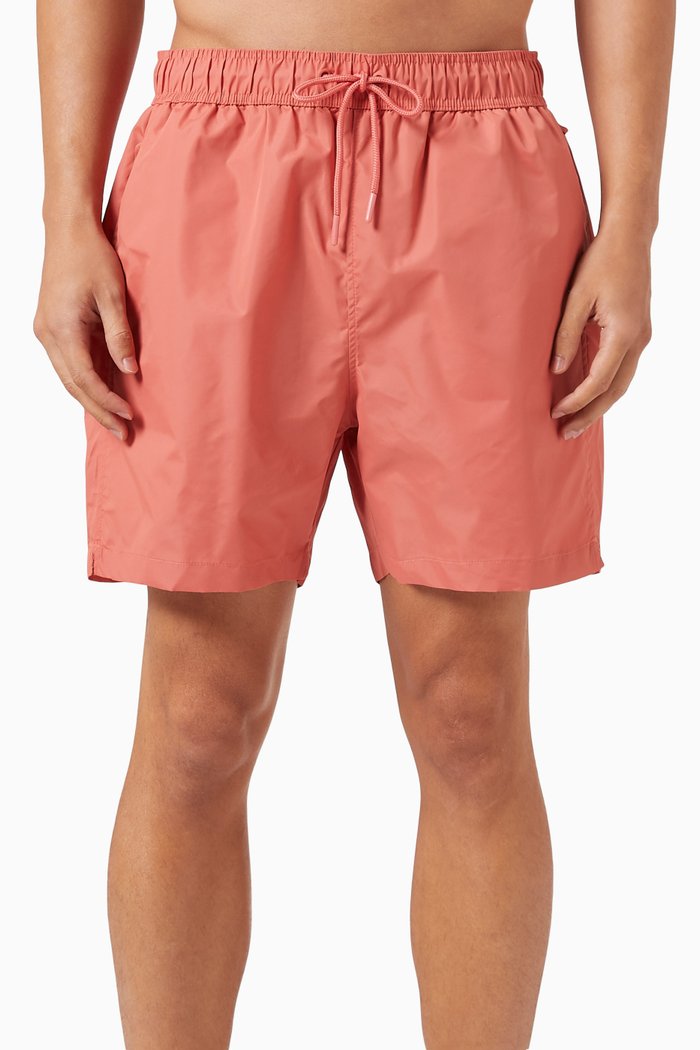 

5 Volley Swim Shorts in Nylon, Orange