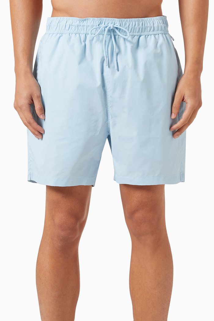 

5 Volley Swim Shorts in Nylon, Blue
