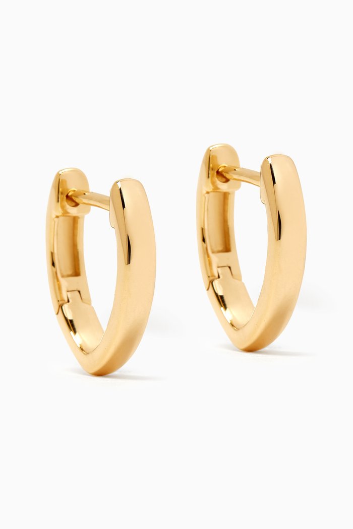 

Duke Hoop Earrings in 18kt Gold-plated Sterling Silver