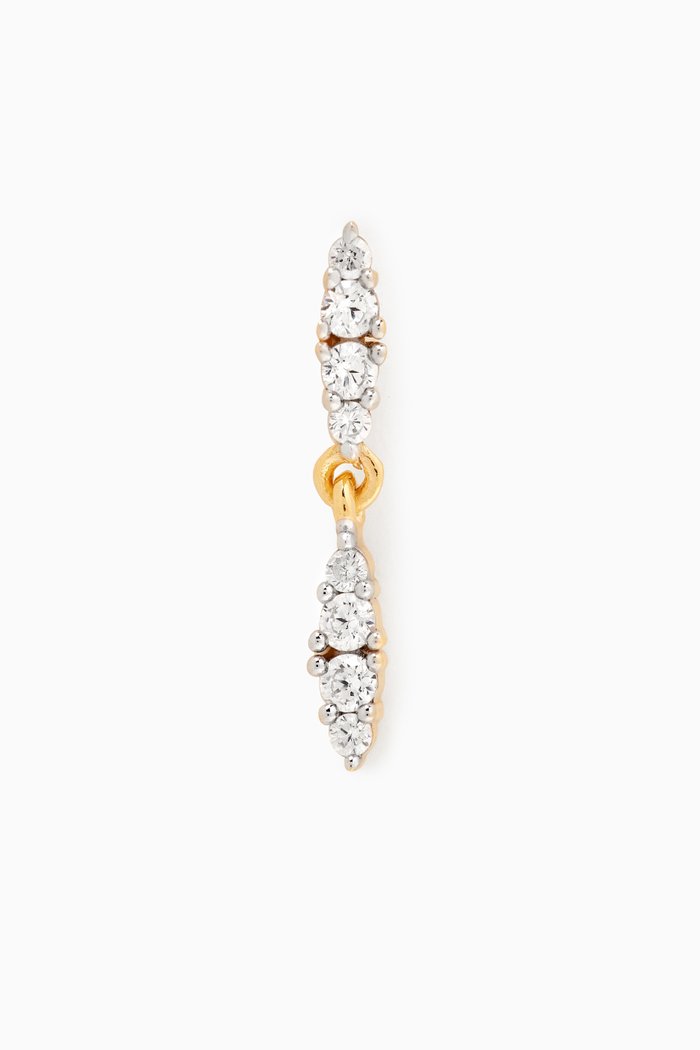 

Spice Single Earring in 18kt Gold-plated Sterling Silver