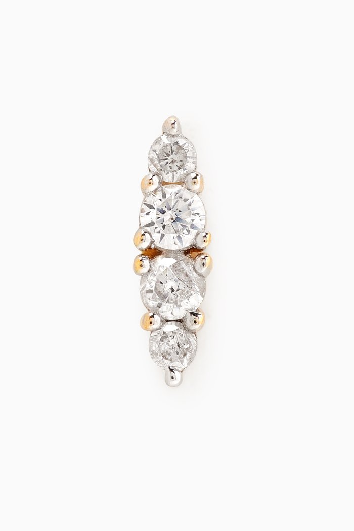 

Gala Single Earring in 18kt Gold-plated Sterling Silver