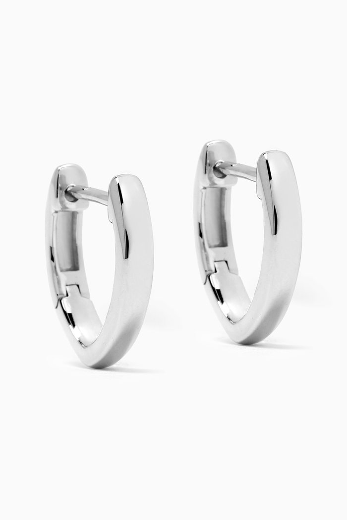 

Duke Hoop Earrings in Sterling Silver