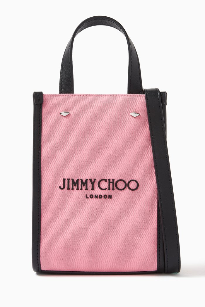 

Mini N/S Tote Bag in Canvas, Pink