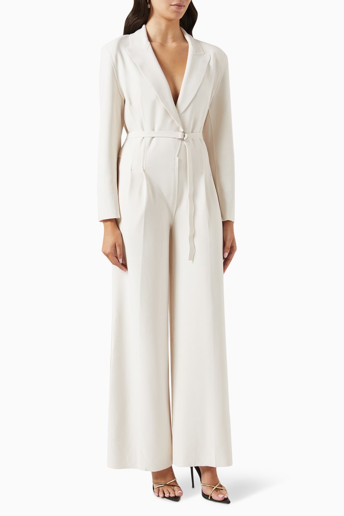 

Single Breasted Jumpsuit, Neutral