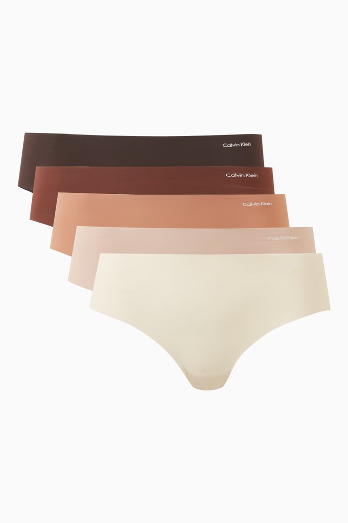 

Invisible Thongs, Set of 5, Multicolour