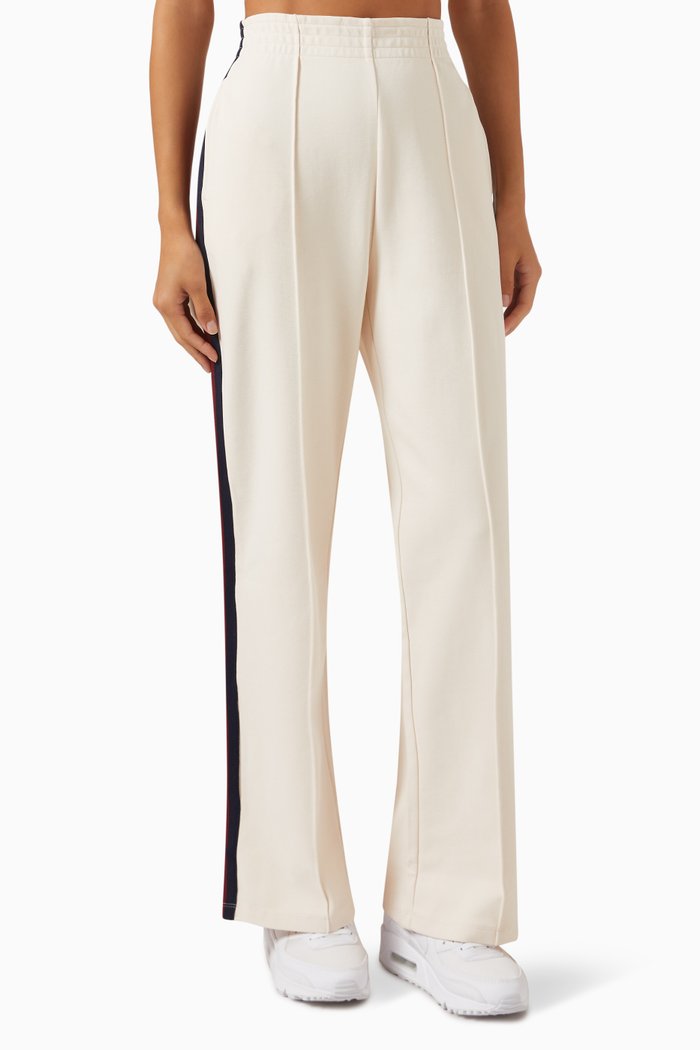 

Monte High-rise Pants in Stretch Organic-cotton, Neutral