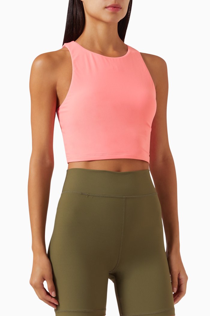 

Swing Jacinta Tank Top in Recycled Nylon, Pink