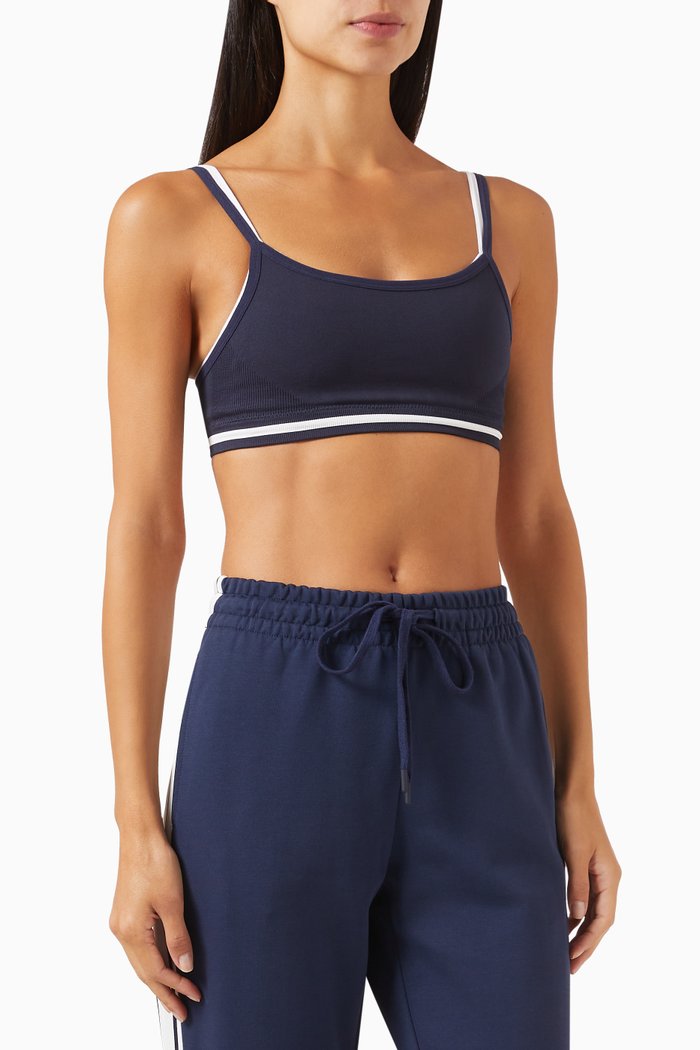 

Form Seamless Kelsey Bra in Stretch Nylon, Blue