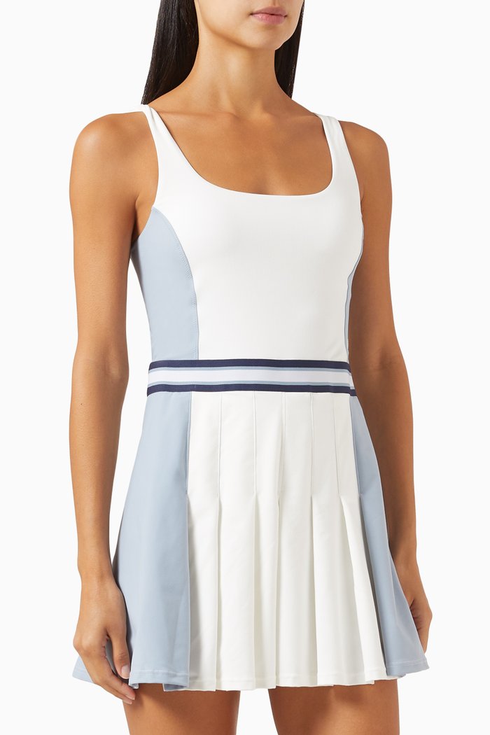 

Legacy Lucette Mini Dress in Recycled Nylon, White