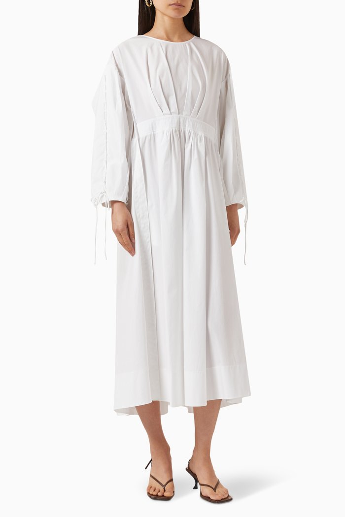 

Maxi Dress in Cotton, White