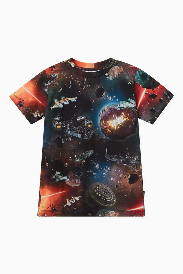 

Ralphie Space Fantasy T-shirt in Cotton-jersey, Black
