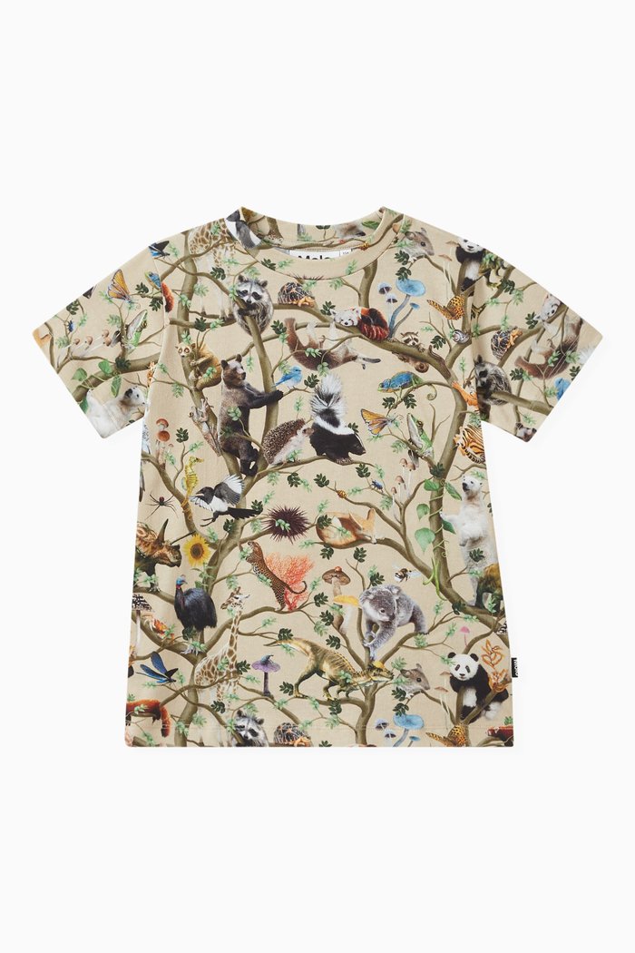 

Ralphie Printed T-shirt in Cotton-jersey, Neutral