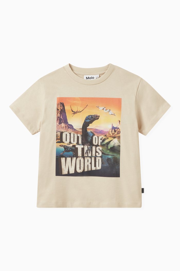 

Riley Printed T-shirt in Cotton-jersey, Neutral