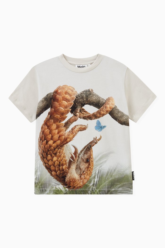 

Riley Printed T-shirt in Cotton-jersey, White