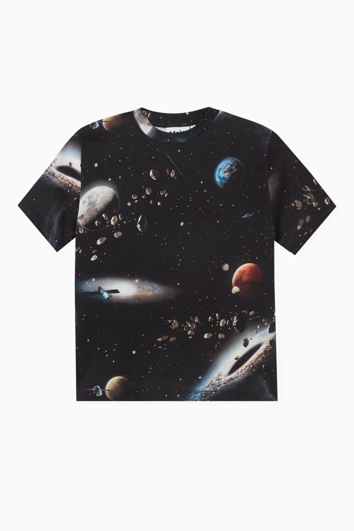 

Riley Make Space T-shirt in Cotton-jersey, Black