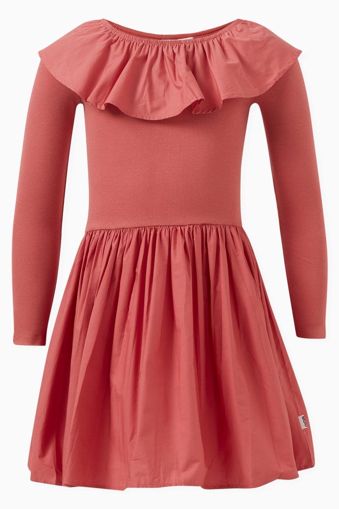 

Cille Dress in Cotton-jersey, Pink