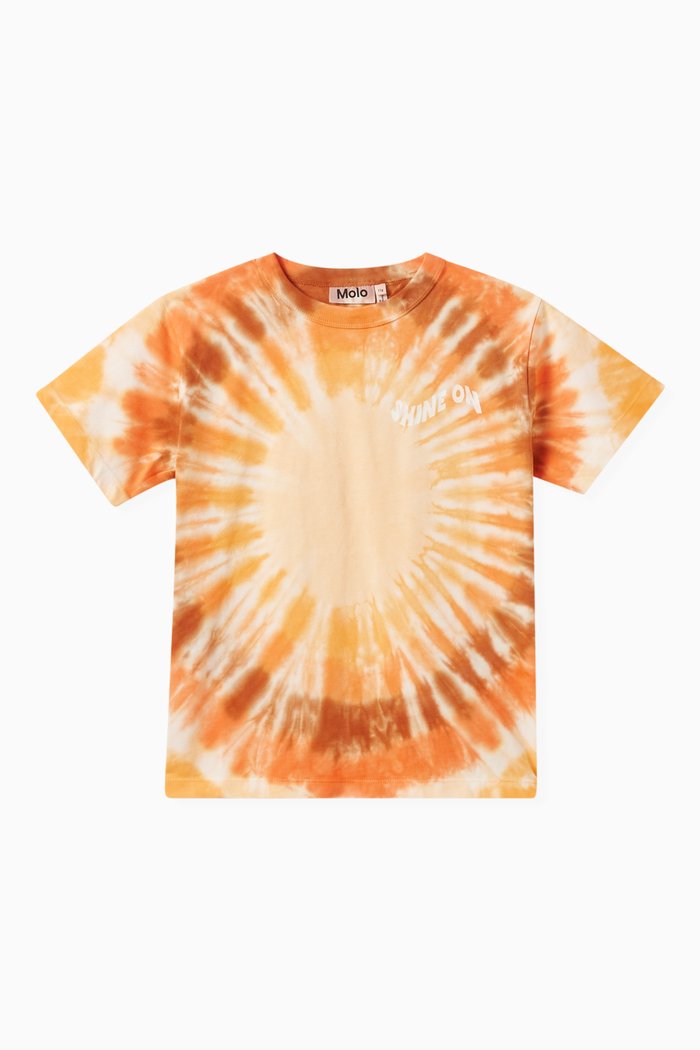 

Riley Graphic-print T-shirt in Organic-cotton, Yellow