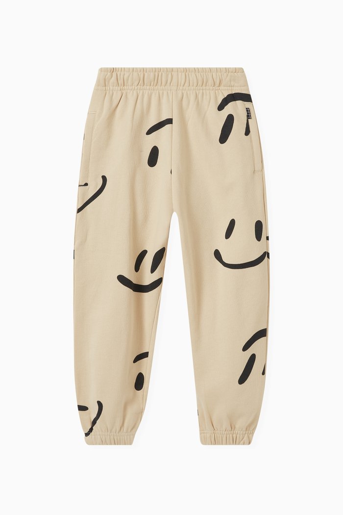 

Adan Big Smiles Sweatpants in Organic Cotton, Neutral