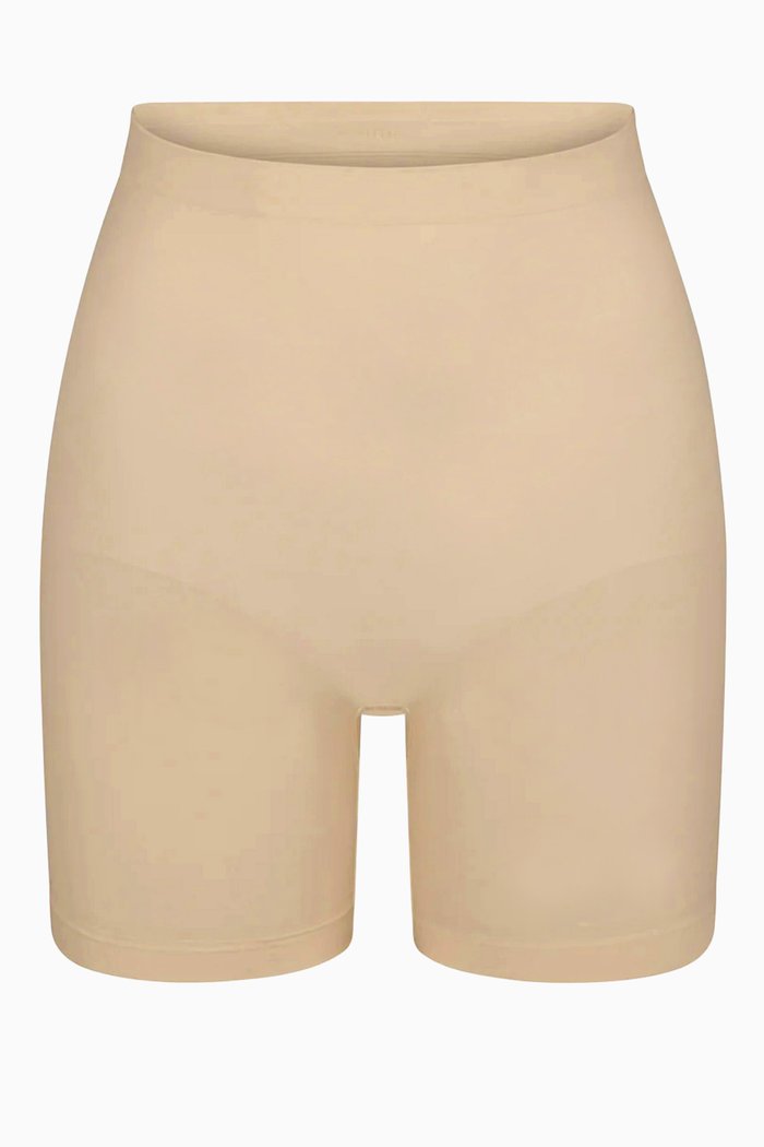 

Seamless Sculpt Mid-thigh Shorts, Grey