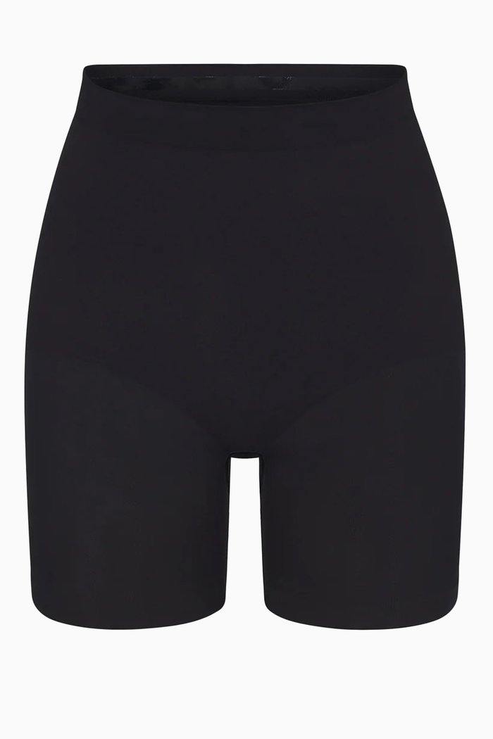 

Seamless Sculpt Mid-thigh Shorts, Black