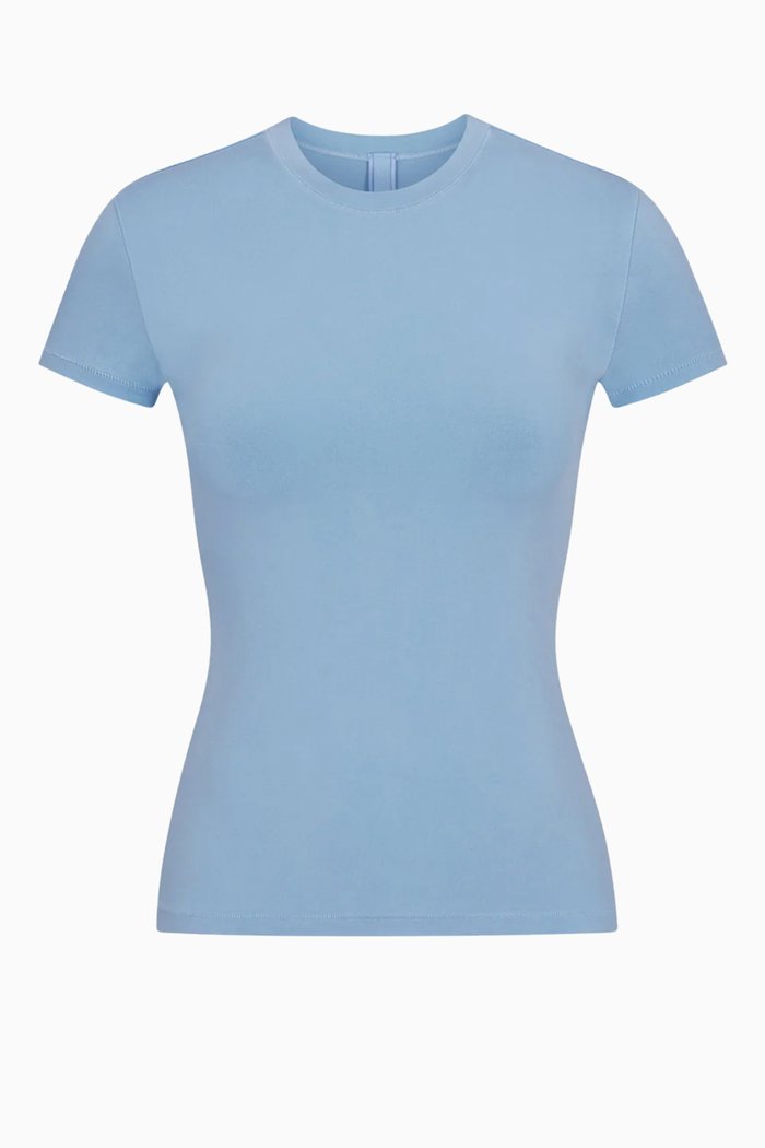 

New Vintage T-shirt in Jersey, Blue